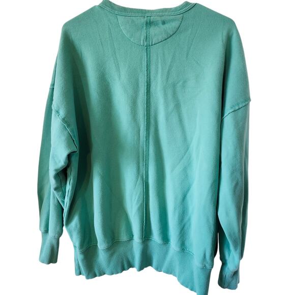 American Eagle Sm Vintage Look 1977 Mountain Pine Tree Sweater Oversized - Picture 3 of 8